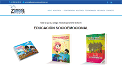 Desktop Screenshot of fundacionzamoraeditorial.com